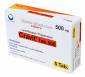 クラビット(Caravit)は有効成分レボフロキサシン(Levofloxacin)を含むニューキノロン系（New Quinolone Antibacterical Agent）の抗生物質です。