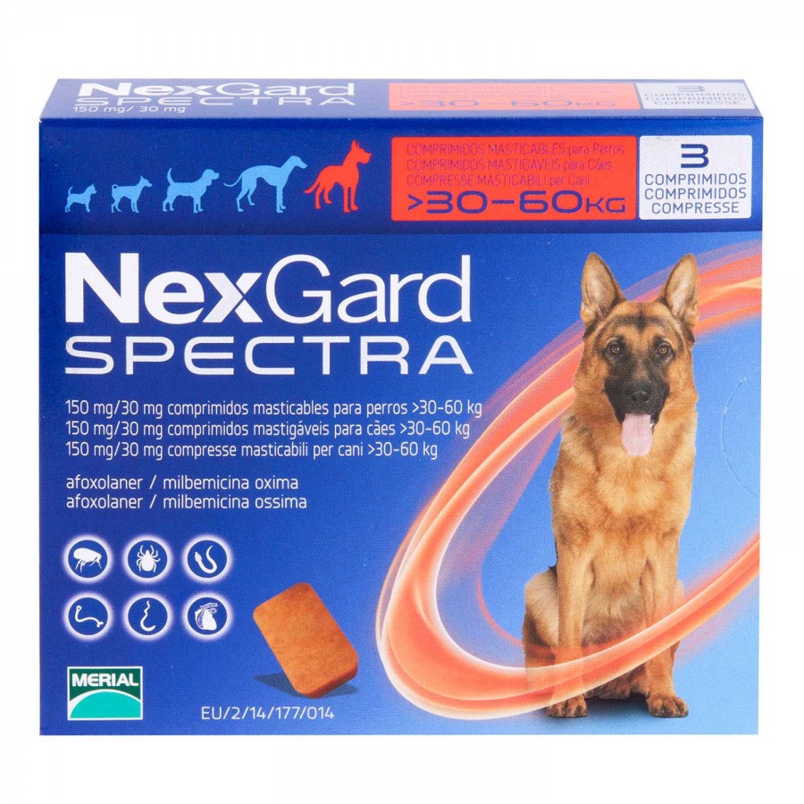 ネクスガードスペクトラ超大型犬用30～60kg未満（報酬率10%）-1296