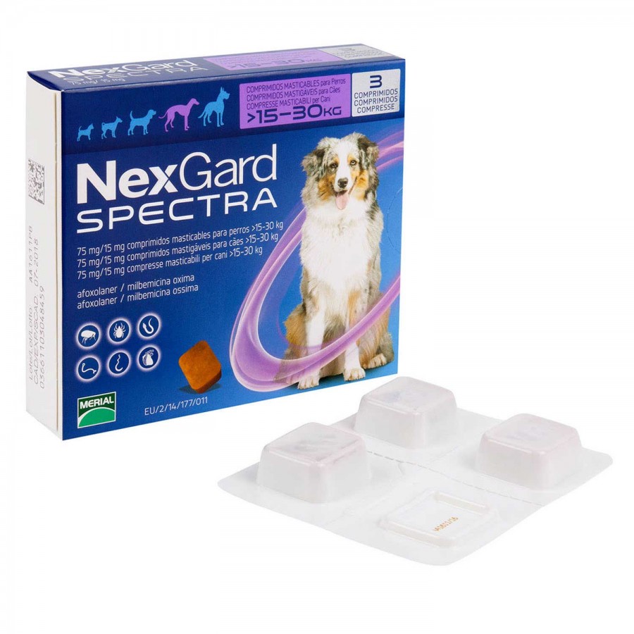 ネクスガードスペクトラ大型犬用15～30kg未満